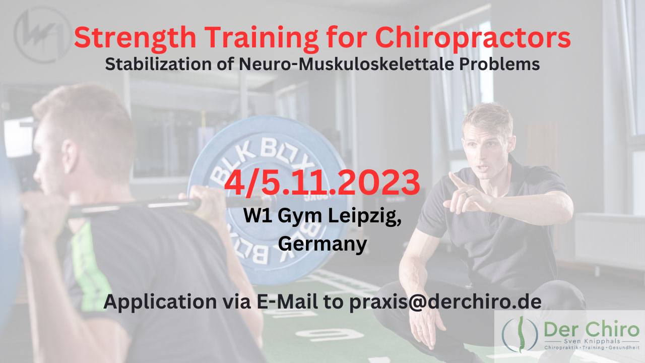 Strength Training For Chiropractors Web